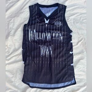Black Halloween Town Sleeveless Jersey